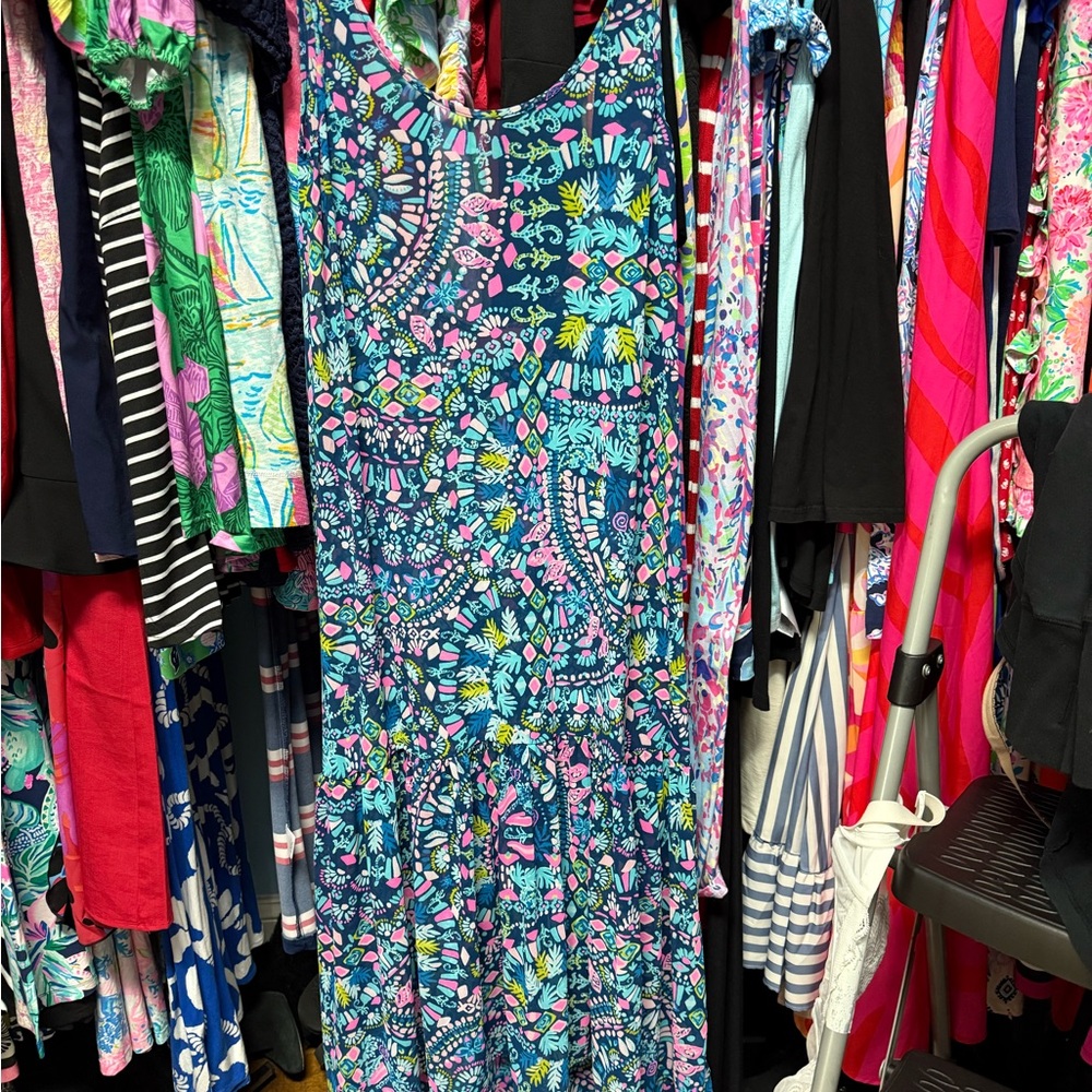 Lilly Pulitzer Multicolor Patterned Swim Coverup
